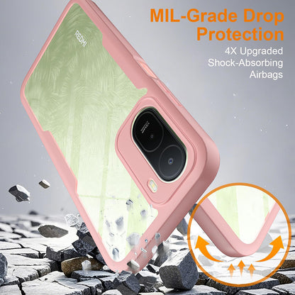 Maska za Xiaomi Redmi A7 Pro 4G, Techsuit, ColorVerse 360, Roza