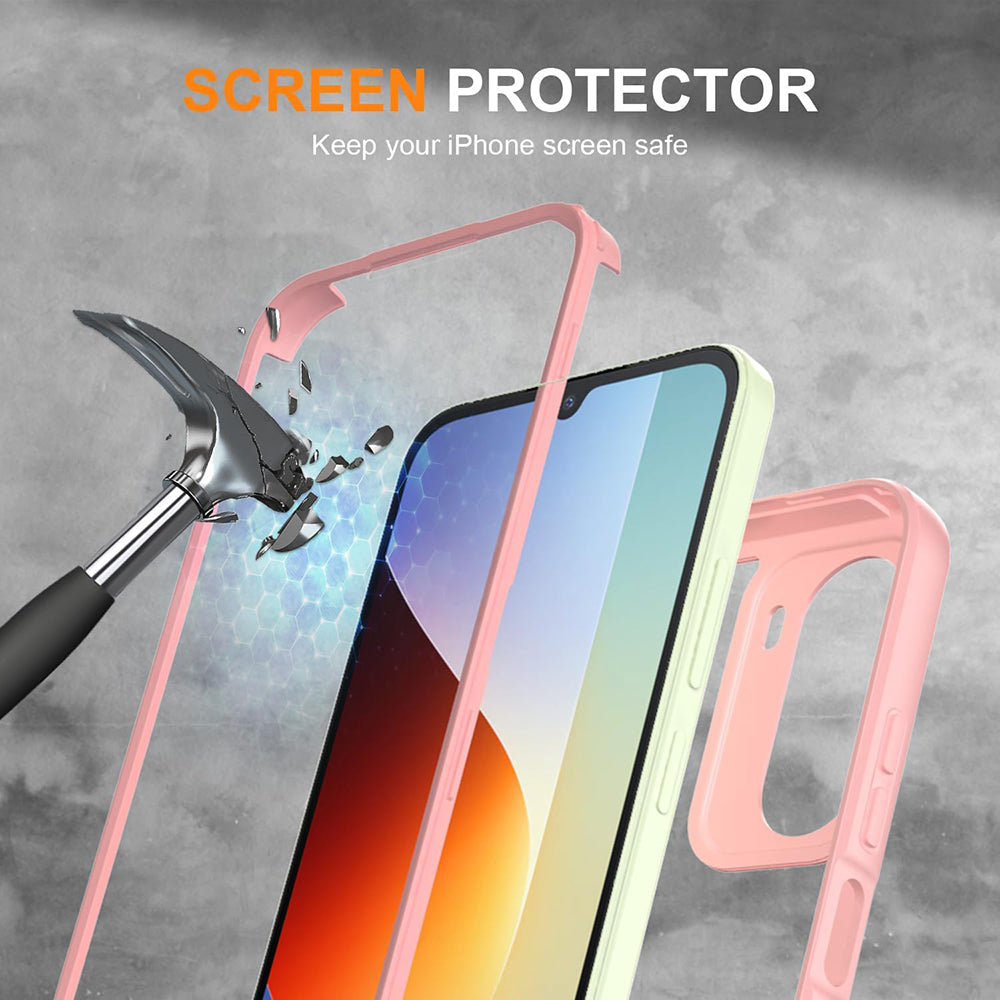 Maska za Xiaomi Redmi A7 Pro 4G, Techsuit, ColorVerse 360, Roza