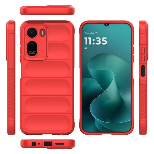 Maska za Xiaomi Redmi A7 Pro 4G, Techsuit, Magic Shield, Crvena