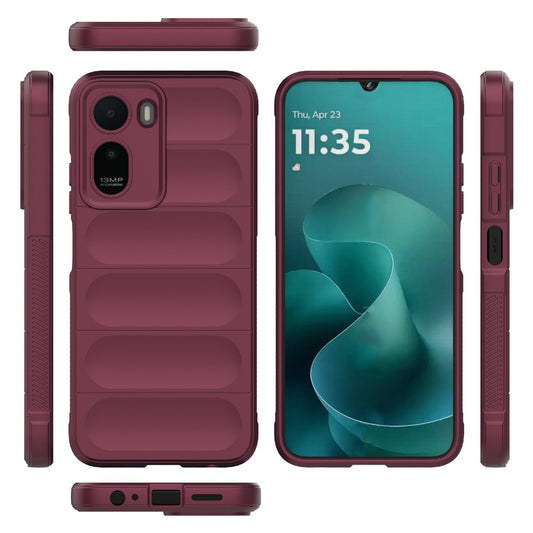 Maska za Xiaomi Redmi A7 Pro 4G, Techsuit, Magic Shield, Bordo