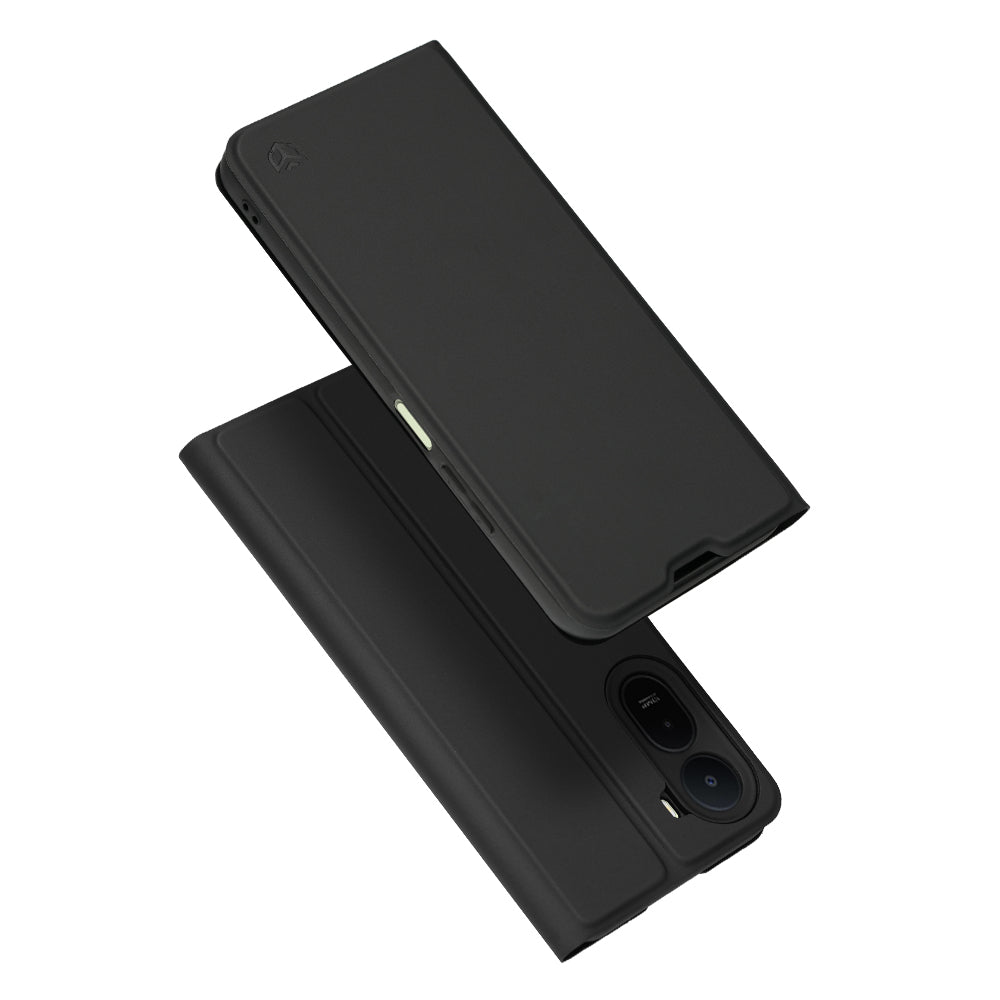 Maska za Xiaomi Redmi A7 Pro 4G, Techsuit, Magskin Book, Crna