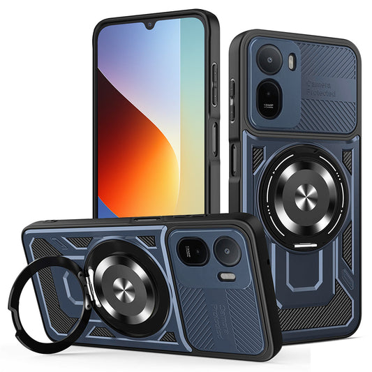 Maska za Xiaomi Redmi A7 Pro 4G, Techsuit, RuggedCam, Plava
