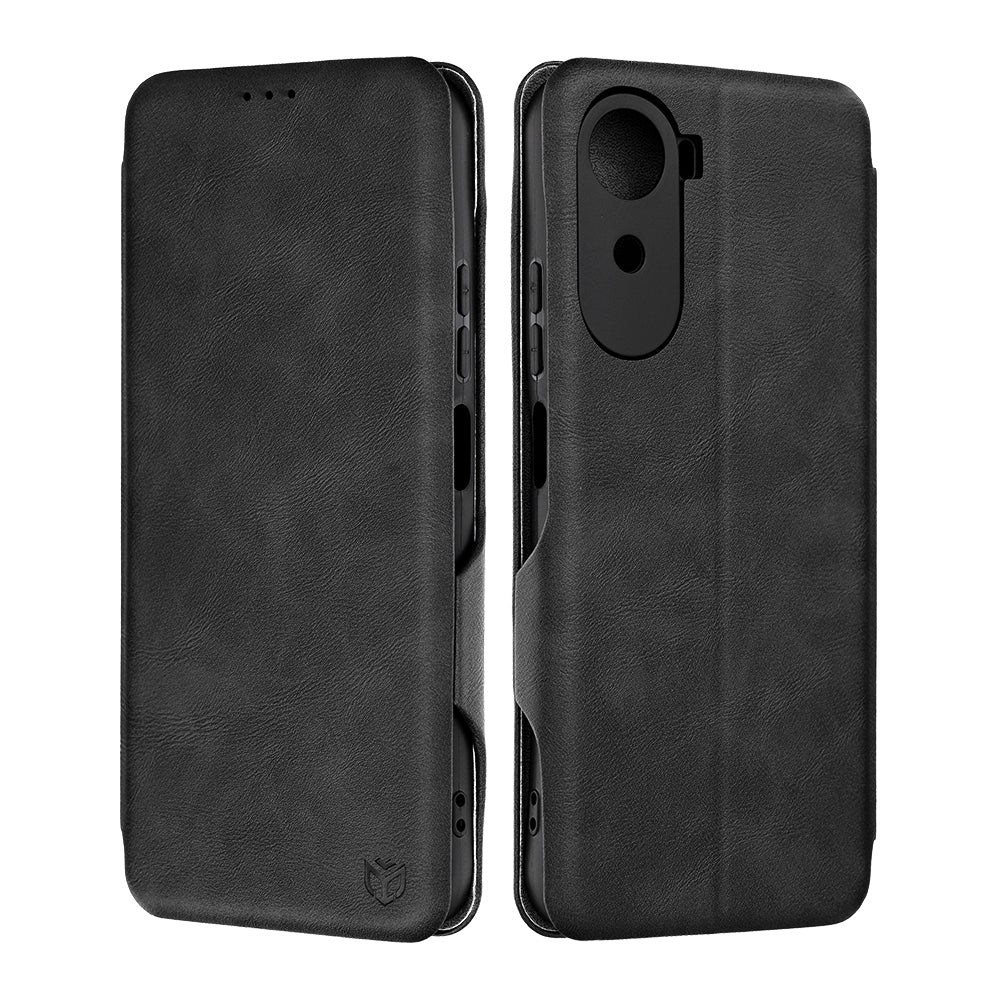 Futrola za Xiaomi Redmi A7 Pro 4G, Techsuit, Safe Wallet Plus, Crna