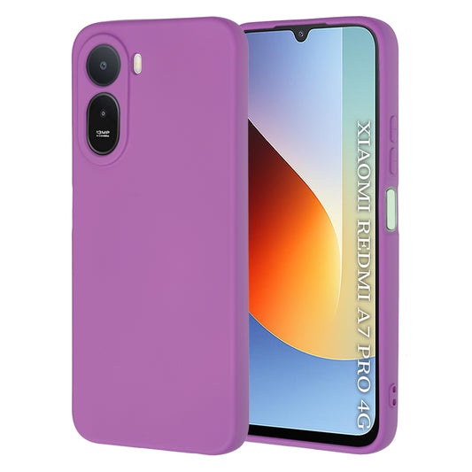 Maska za Xiaomi Redmi A7 Pro 4G, Techsuit, SoftFlex, Ljubičasta