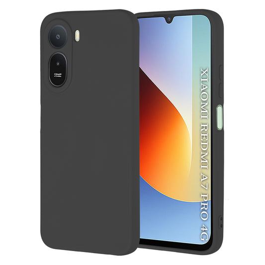 Maska za Xiaomi Redmi A7 Pro 4G, Techsuit, SoftFlex, Crna