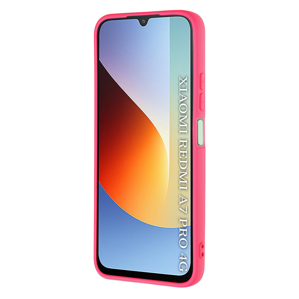 Maska za Xiaomi Redmi A7 Pro 4G, Techsuit, SoftFlex, Tamno Roza