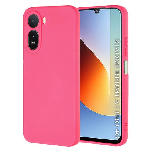 Maska za Xiaomi Redmi A7 Pro 4G, Techsuit, SoftFlex, Tamno Roza