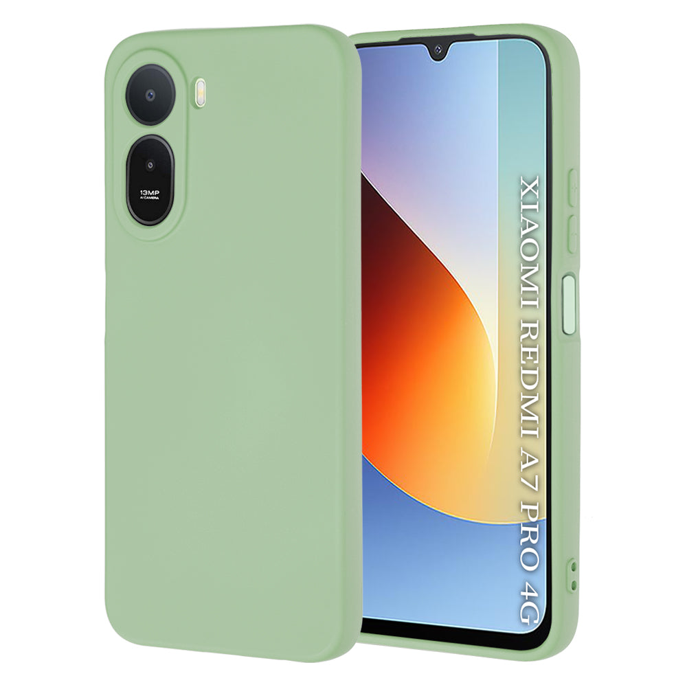 Maska za Xiaomi Redmi A7 Pro 4G, Techsuit, SoftFlex, Svijetlo Zelena