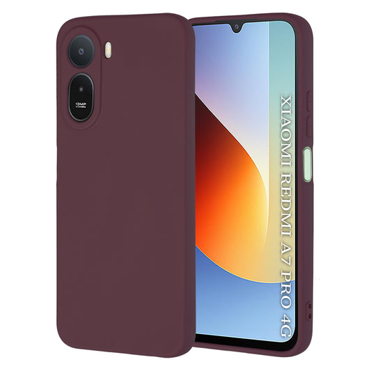 Maska za Xiaomi Redmi A7 Pro 4G, Techsuit, SoftFlex, Bordo