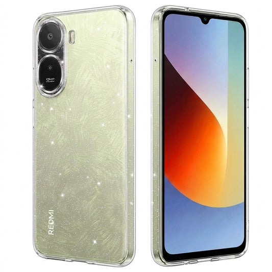 Maska za Xiaomi Redmi A7 Pro 4G, Techsuit, SparkleSkin, Prozirna