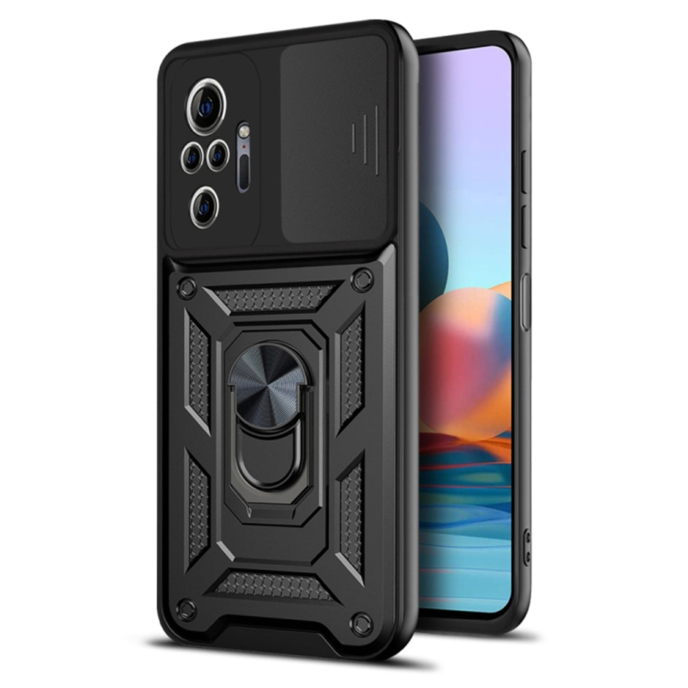 Maska za Xiaomi Redmi Note 10 Pro Max / Note 10 Pro, Techsuit, CamShield, Crna