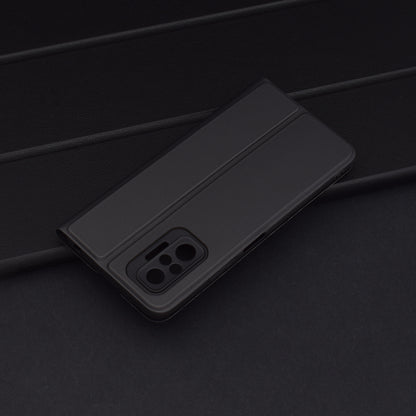 Futrola za Xiaomi Redmi Note 10 Pro Max / Note 10 Pro, Techsuit, Magskin Book, Crna
