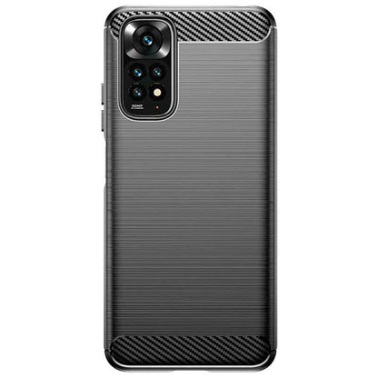 Maska za Xiaomi Redmi Note 12 Pro 4G / Note 11 Pro 5G / Note 11 Pro, Techsuit, Karbon, Crna