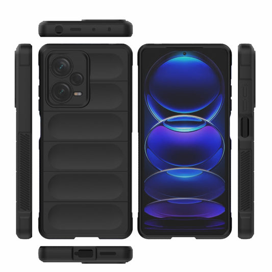 Maska za Xiaomi Redmi Note 12 Pro 5G, Techsuit, Magic Shield, Crna