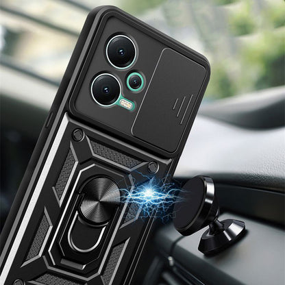 Maska za Xiaomi Redmi Note 12 Pro+, Techsuit, CamShield, Crna