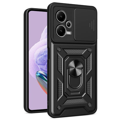 Maska za Xiaomi Redmi Note 12 Pro+, Techsuit, CamShield, Crna