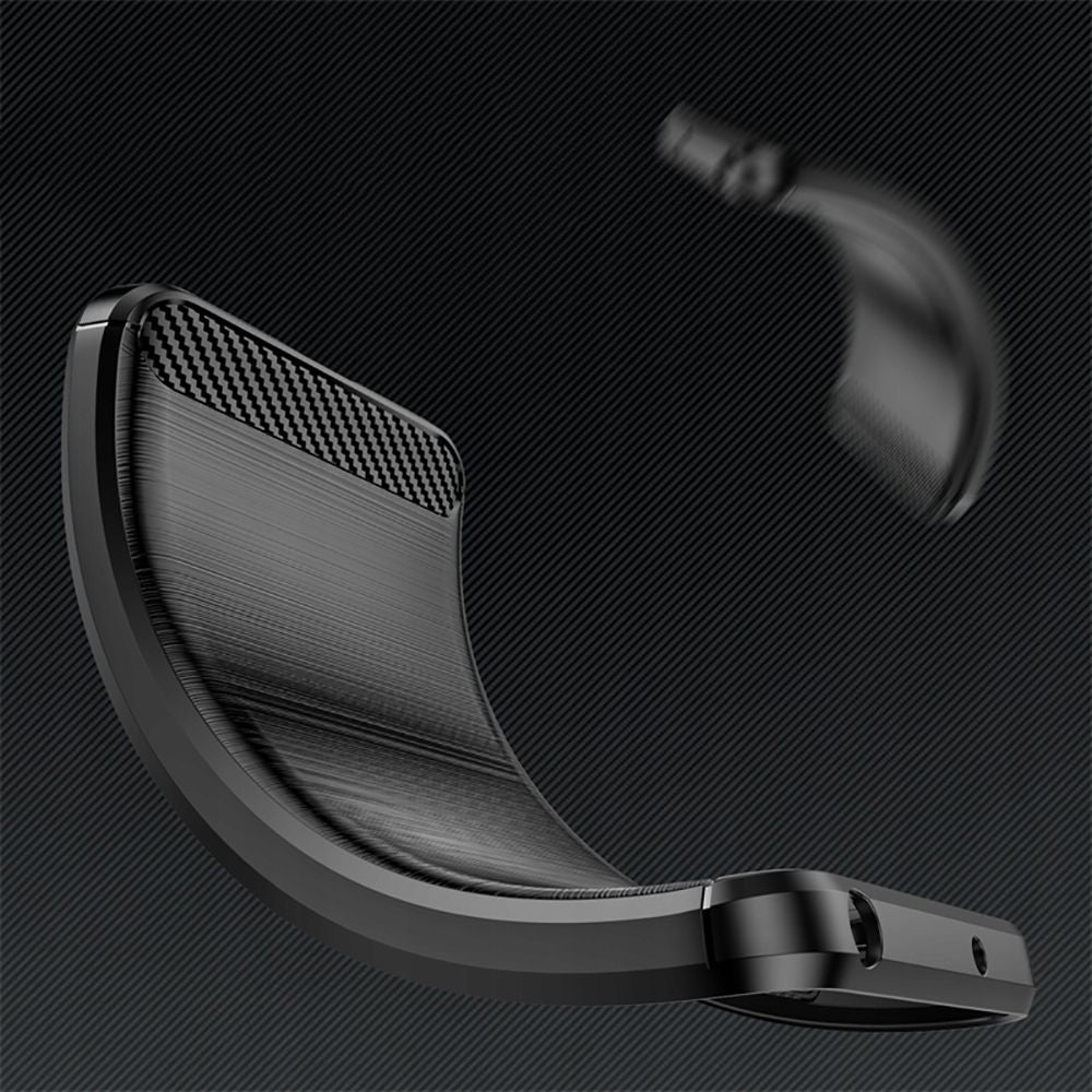 Maska za Xiaomi Redmi Note 12S, Techsuit, Karbon, Crna