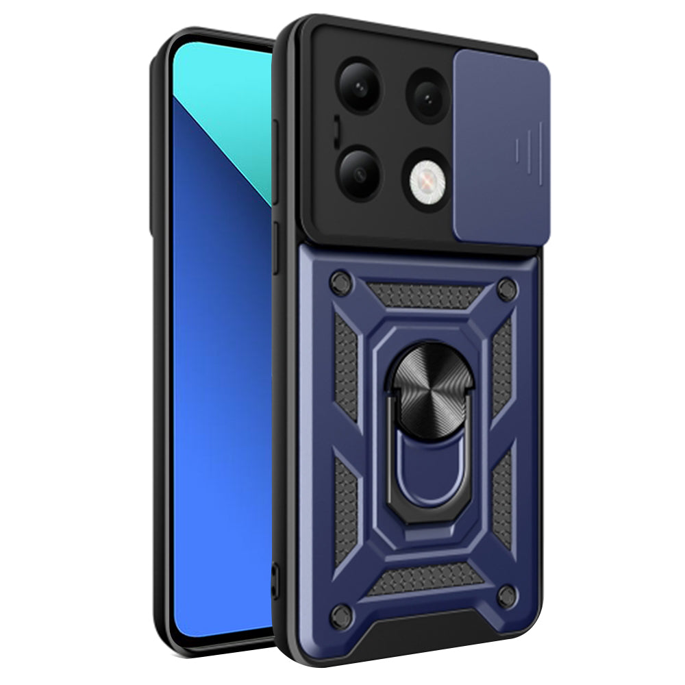 Maska za Xiaomi Redmi Note 13 4G, Techsuit, CamShield, Plava