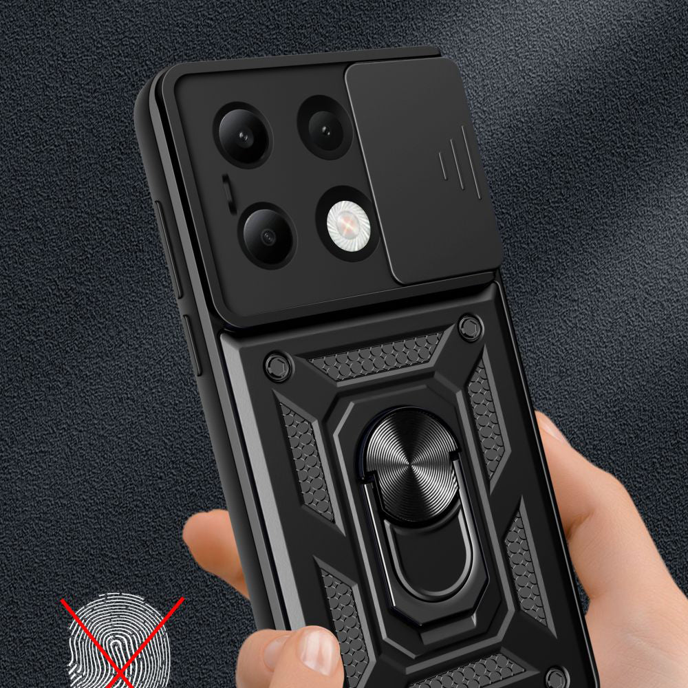 Maska za Xiaomi Redmi Note 13 4G, Techsuit, CamShield, Plava