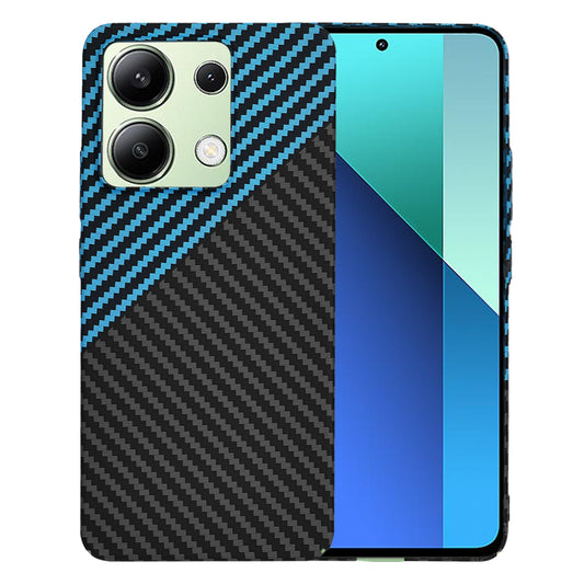 Maska za Xiaomi Redmi Note 13 4G, Techsuit, Carbonite FiberShell, Crno Plava