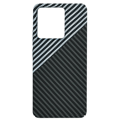 Maska za Xiaomi Redmi Note 13 4G, Techsuit, Carbonite FiberShell, Crno Siva