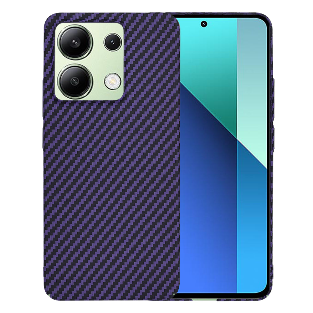 Maska za Xiaomi Redmi Note 13 4G, Techsuit, Carbonite FiberShell, Ljubičasta