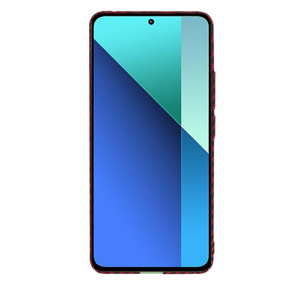Maska za Xiaomi Redmi Note 13 4G, Techsuit, Carbonite FiberShell, Crvena