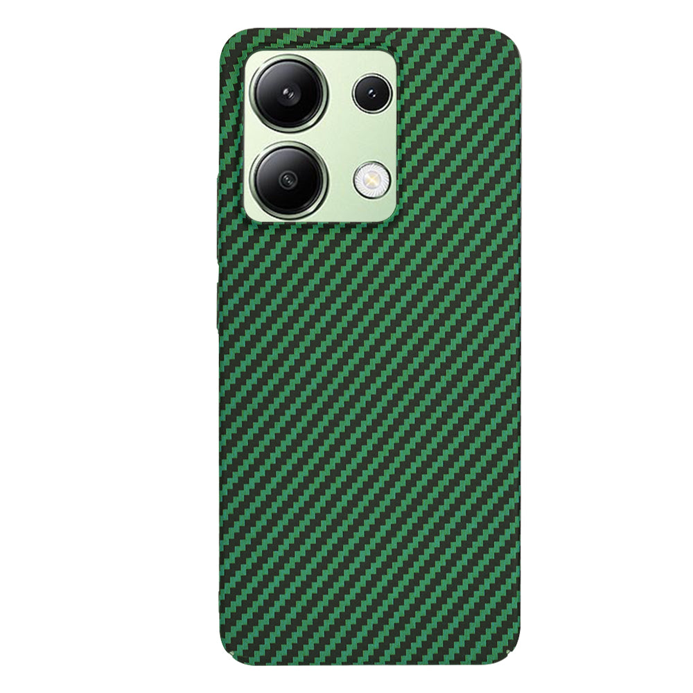 Maska za Xiaomi Redmi Note 13 4G, Techsuit, Carbonite FiberShell, Zelena