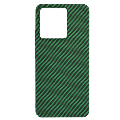 Maska za Xiaomi Redmi Note 13 4G, Techsuit, Carbonite FiberShell, Zelena