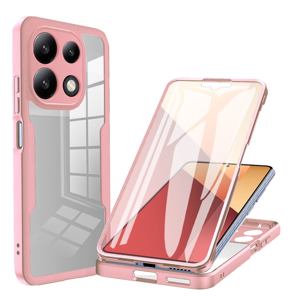Maska za Xiaomi Redmi Note 13 4G, Techsuit, ColorVerse 360, Roza