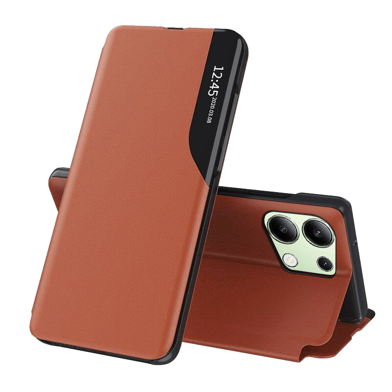 Maska za Xiaomi Redmi Note 13 4G, Techsuit, eFold, Narančasta