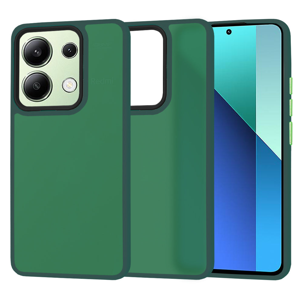 Maska za Xiaomi Redmi Note 13 4G, Techsuit, HaloFrost, Zelena