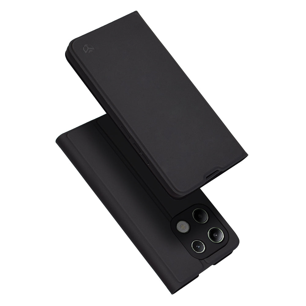 Maska za Xiaomi Redmi Note 13 4G, Techsuit, Magskin Book, Crna