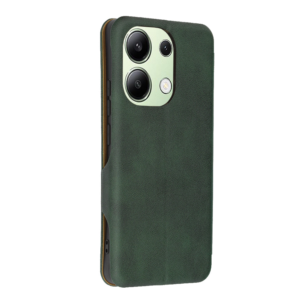 Futrola za Xiaomi Redmi Note 13 4G, Techsuit, Safe Wallet Plus, Zelena