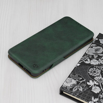Futrola za Xiaomi Redmi Note 13 4G, Techsuit, Safe Wallet Plus, Zelena