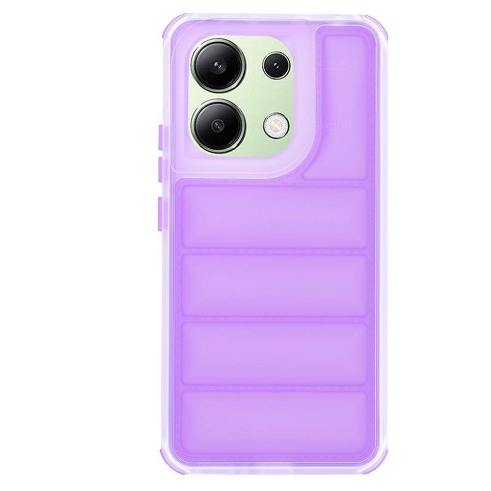 Maska za Xiaomi Redmi Note 13 4G, Techsuit, Wave Shield, Ljubičasta