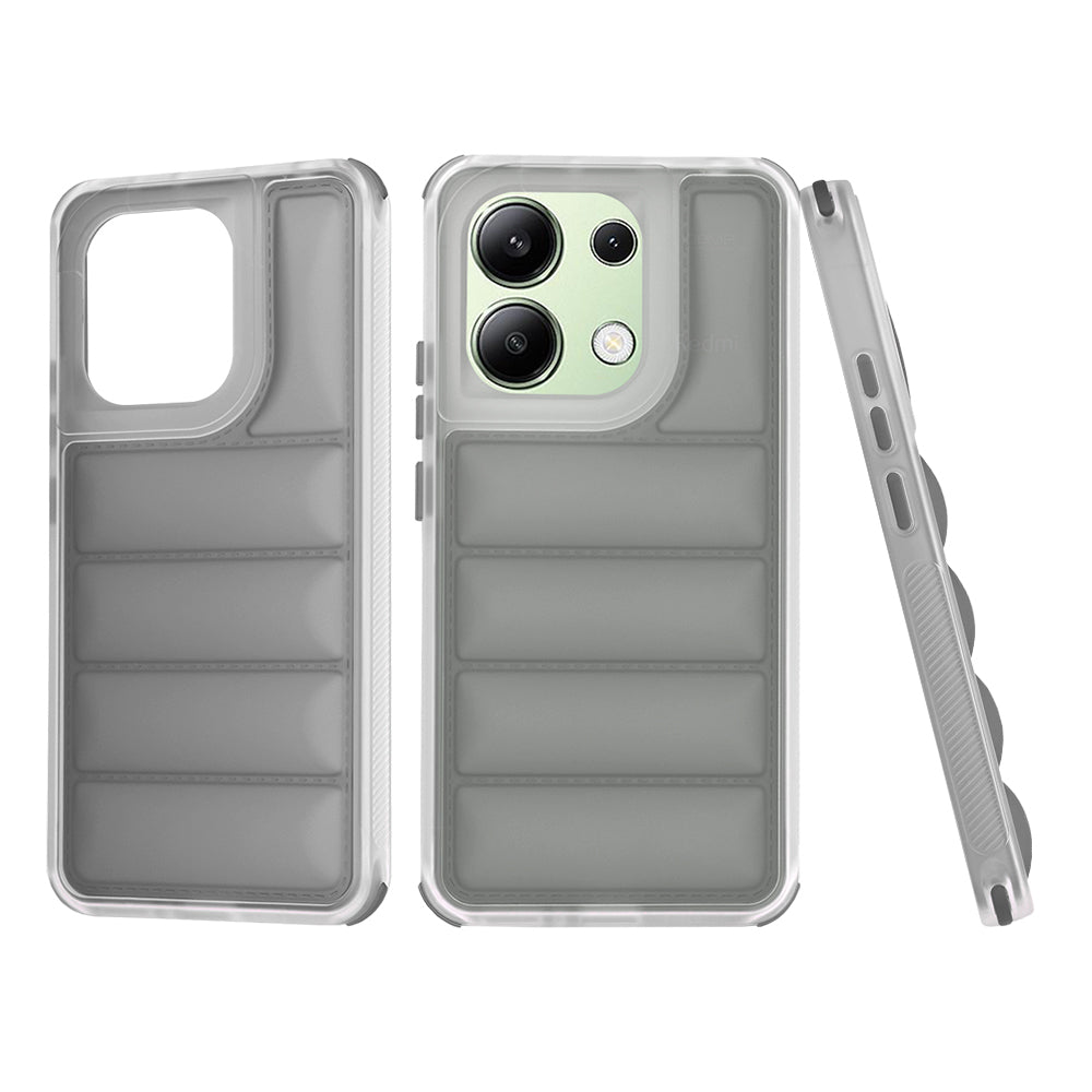 Maska za Xiaomi Redmi Note 13 4G, Techsuit, Wave Shield, Crna