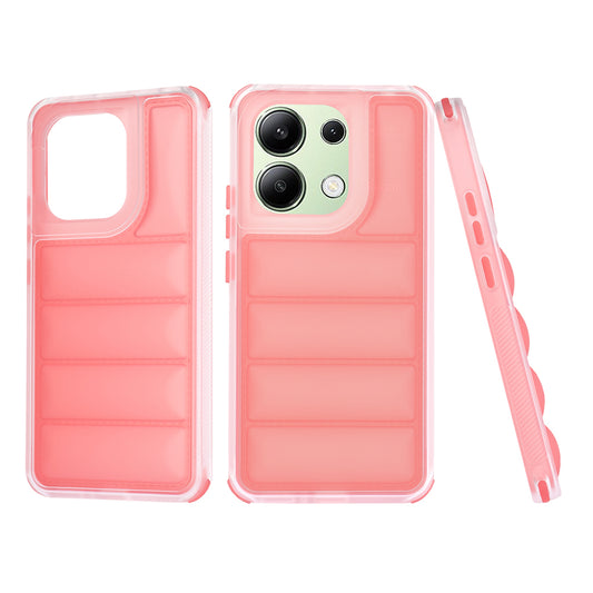 Maska za Xiaomi Redmi Note 13 4G, Techsuit, Wave Shield, Crvena