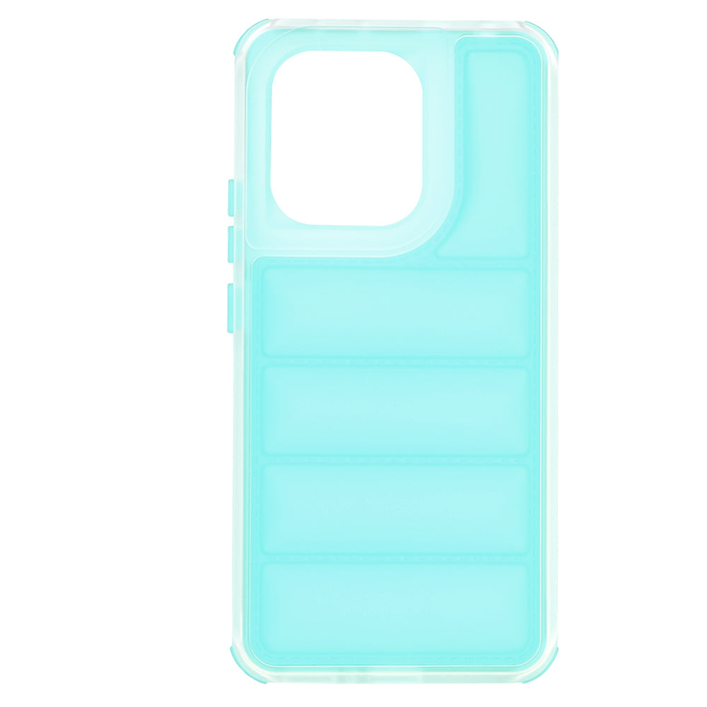 Maska za Xiaomi Redmi Note 13 4G, Techsuit, Wave Shield, Tirkizna