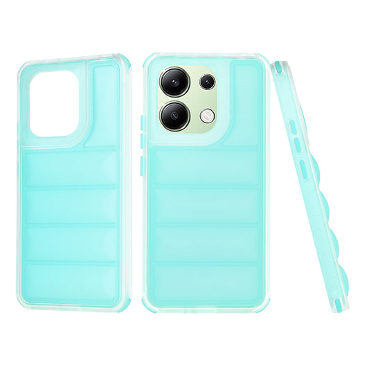 Maska za Xiaomi Redmi Note 13 4G, Techsuit, Wave Shield, Tirkizna