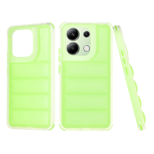 Maska za Xiaomi Redmi Note 13 4G, Techsuit, Wave Shield, Zelena