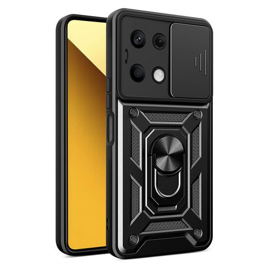 Maska za Xiaomi Redmi Note 13 5G, Techsuit, CamShield, Crna
