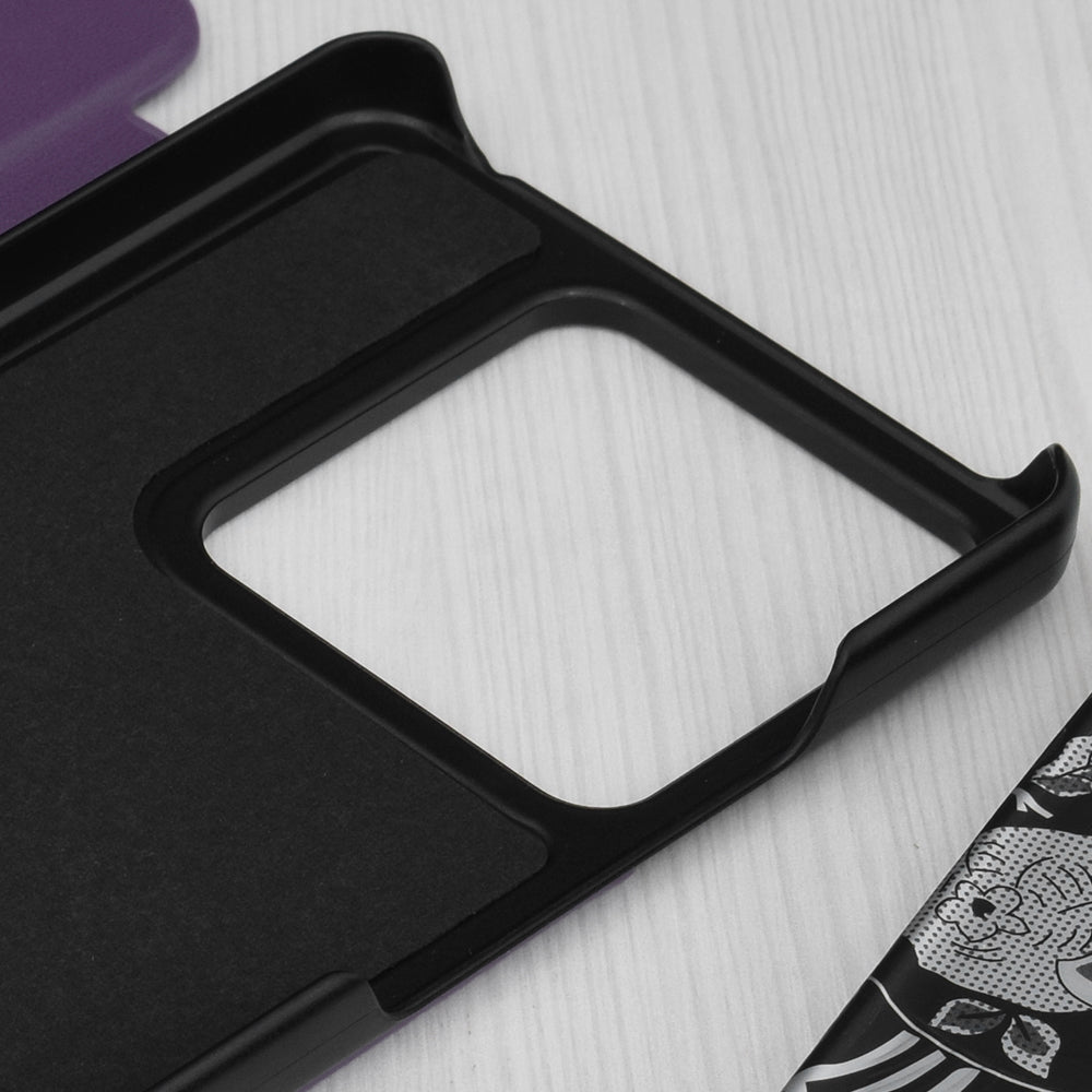 Maska za Xiaomi Redmi Note 13 5G, Techsuit, eFold, Ljubičasta