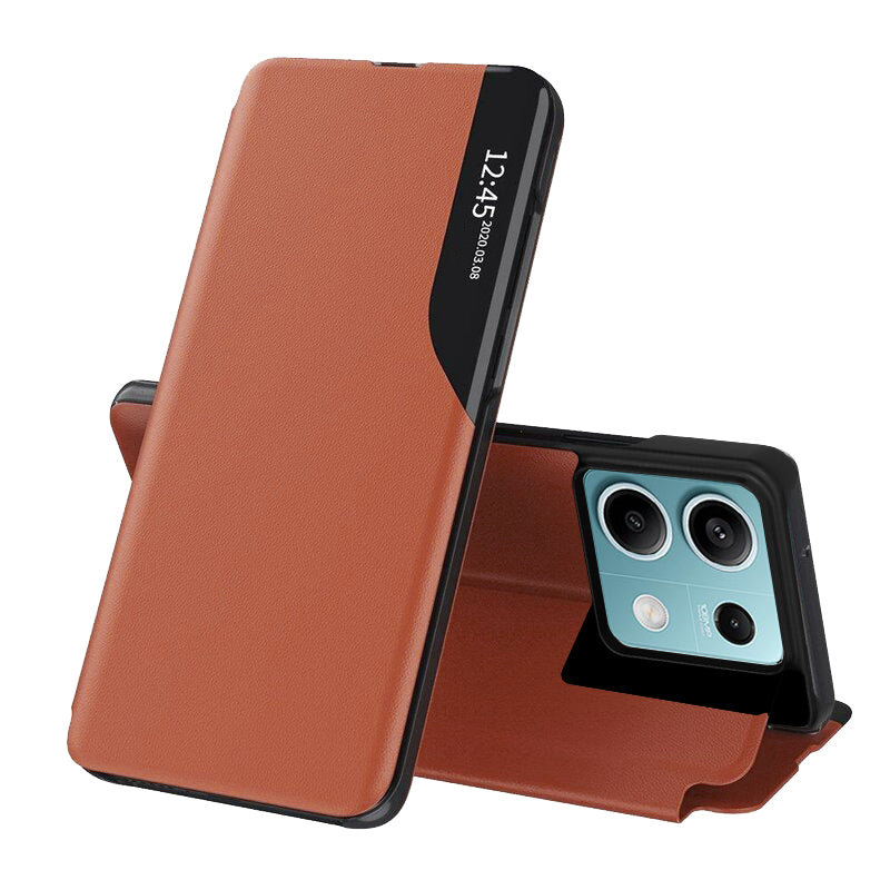 Maska za Xiaomi Redmi Note 13 5G, Techsuit, eFold, Narančasta