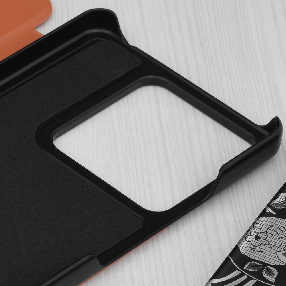 Maska za Xiaomi Redmi Note 13 5G, Techsuit, eFold, Narančasta