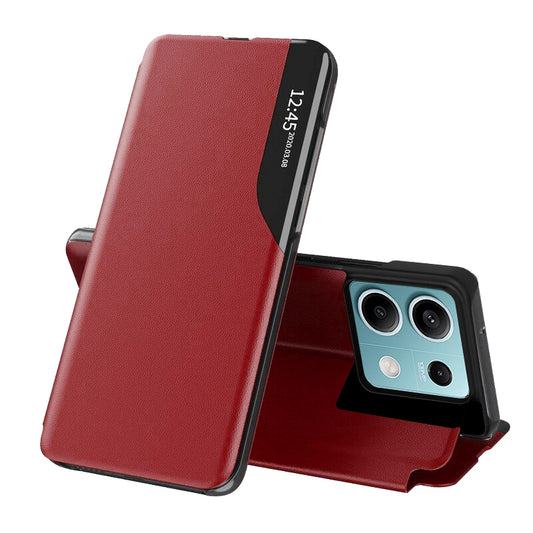 Maska za Xiaomi Redmi Note 13 5G, Techsuit, eFold, Crvena