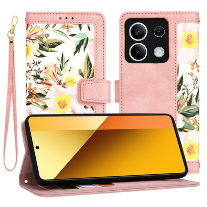 Maska za Xiaomi Redmi Note 13 5G, Techsuit, FlipCraft, Roza