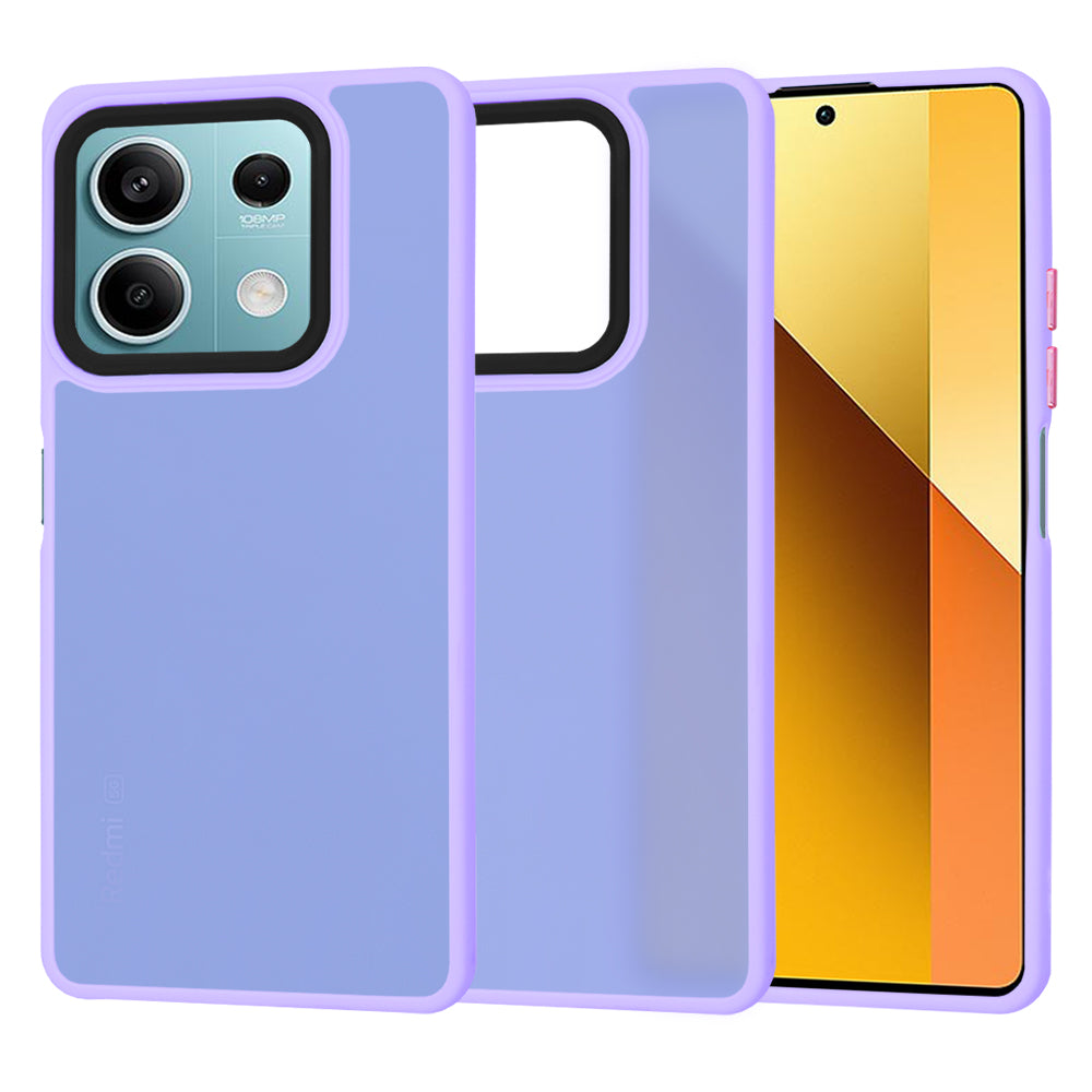 Maska za Xiaomi Redmi Note 13 5G, Techsuit, HaloFrost, Svijetlo Ljubičasta
