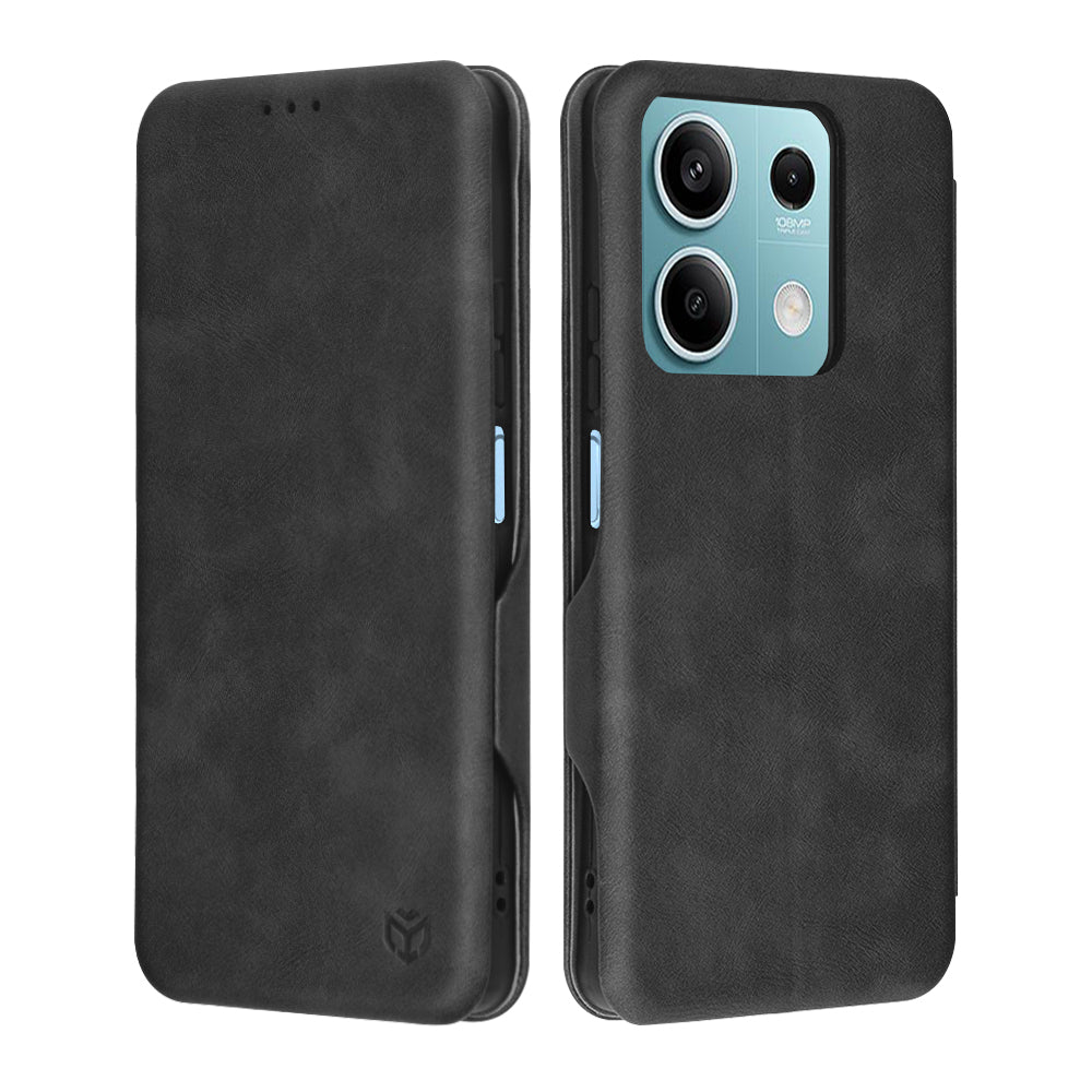 Futrola za Xiaomi Redmi Note 13 5G, Techsuit, Safe Wallet Plus, Crna