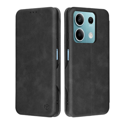Futrola za Xiaomi Redmi Note 13 5G, Techsuit, Safe Wallet Plus, Crna